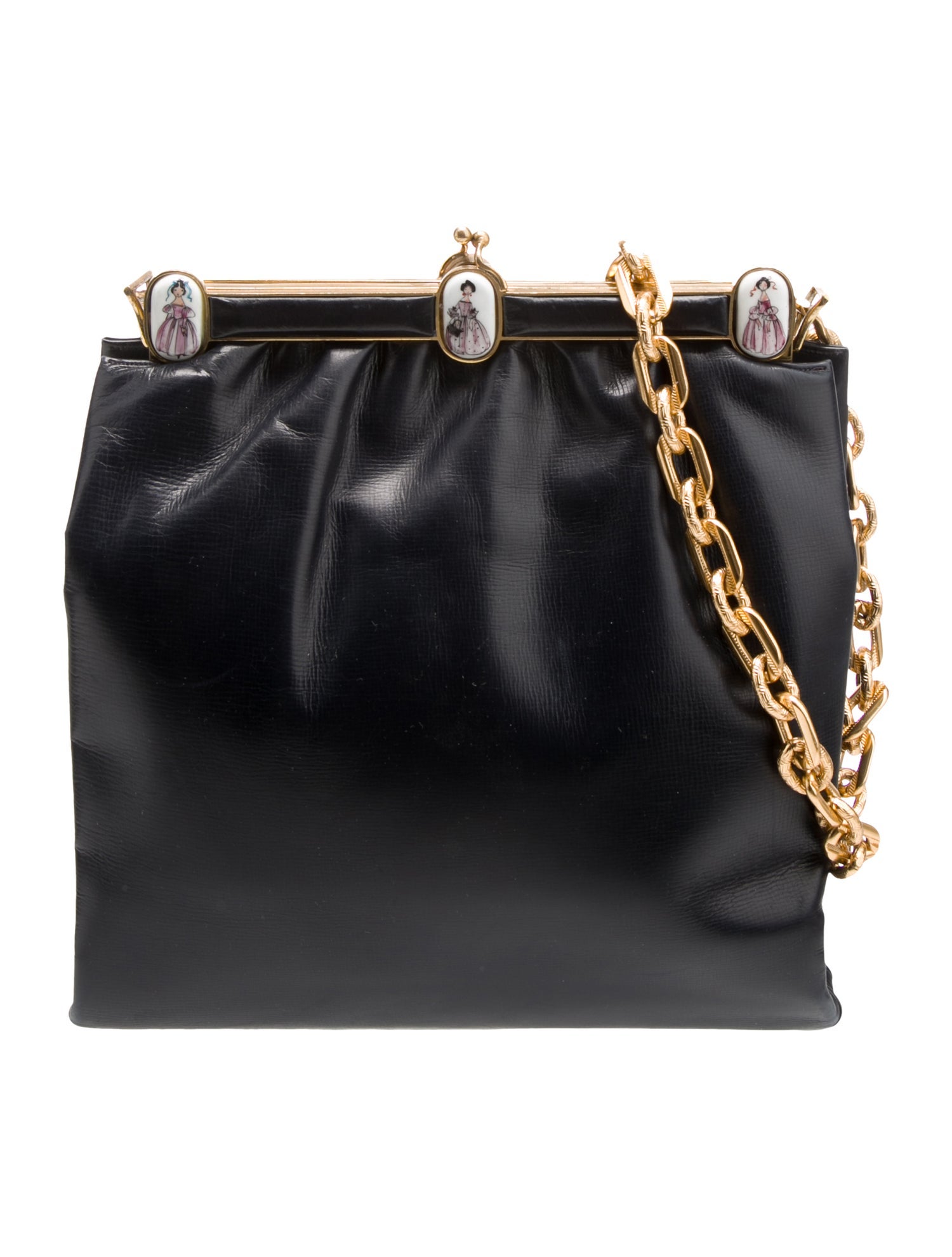 Harry Rosenfeld Leather Evening Bag