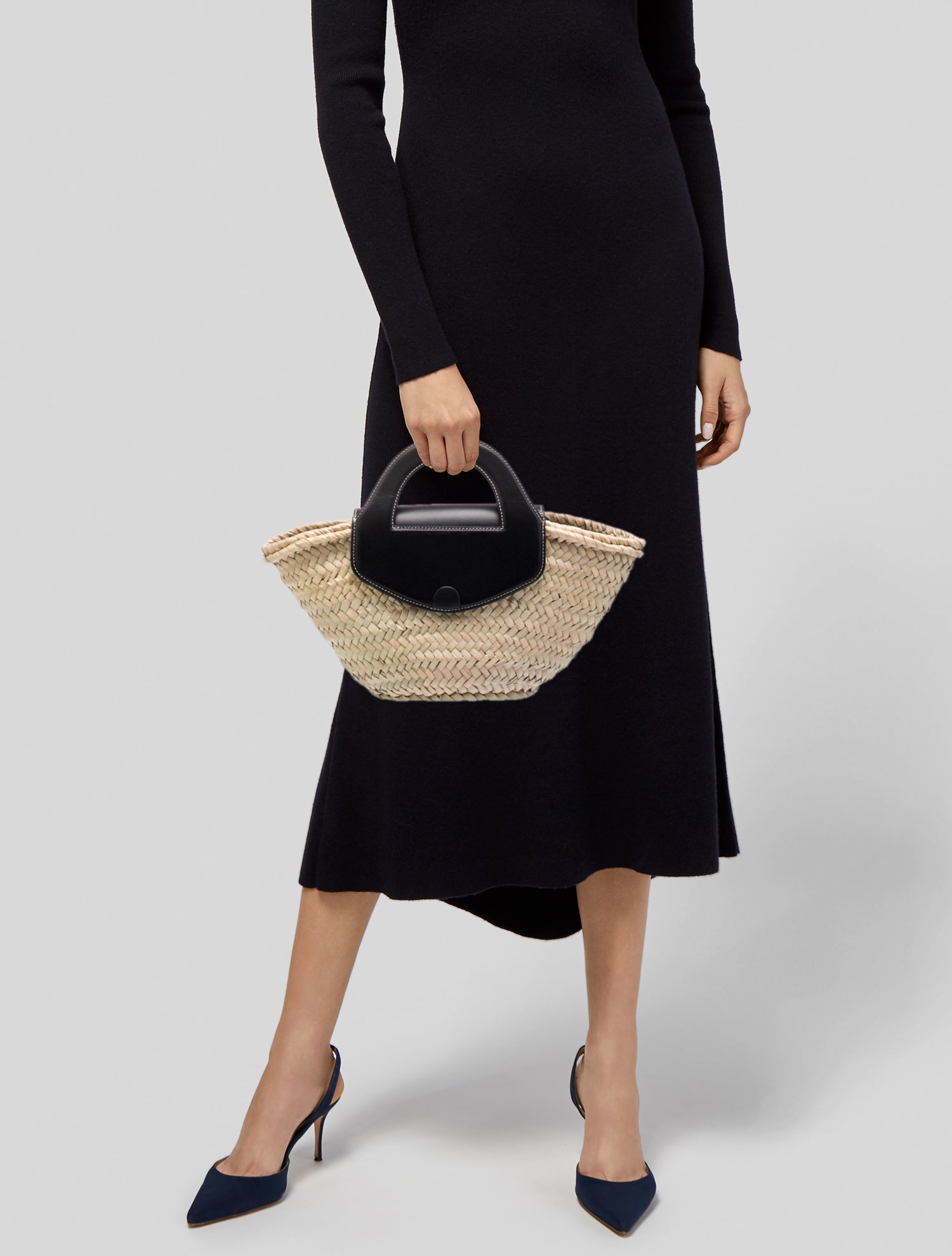 Hereu Straw Shoulder Bag