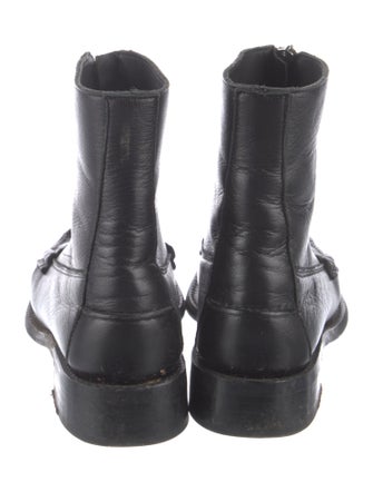 Hereu Leather Combat Boots