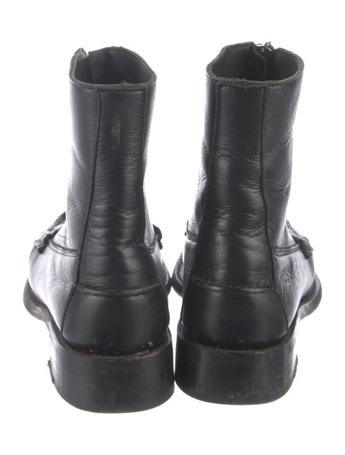 Hereu Leather Combat Boots