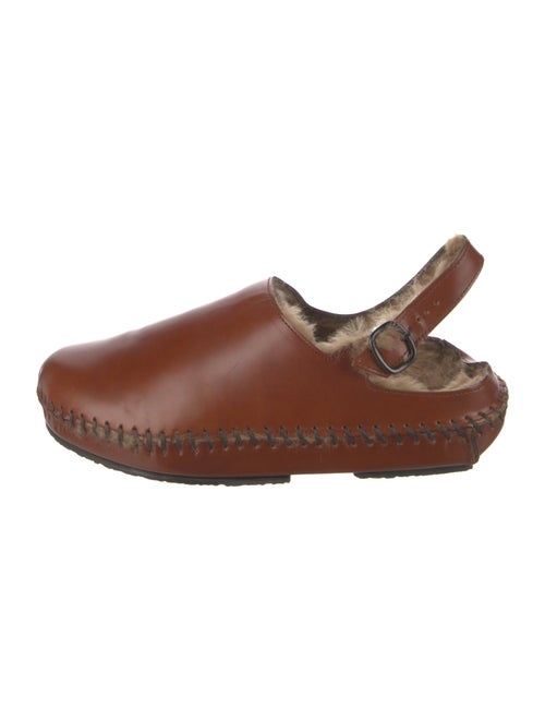 Hereu Leather Slingback Flats