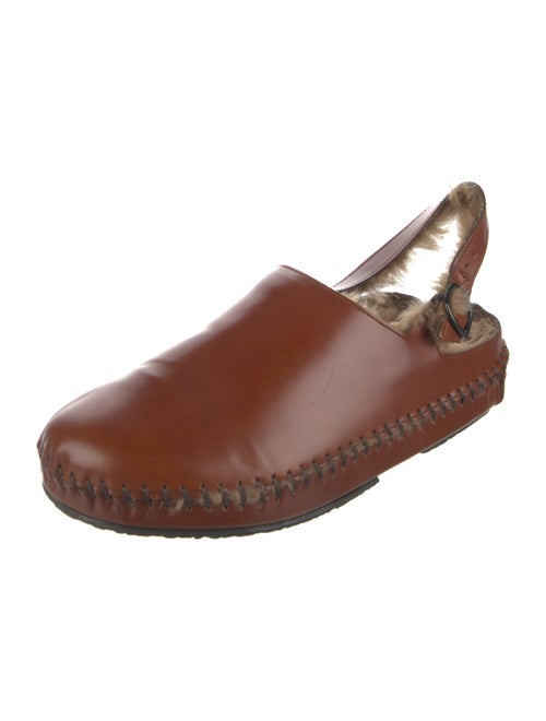 Hereu Leather Slingback Flats