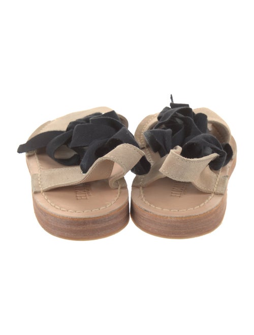 Hereu Suede Printed Gladiator Sandals