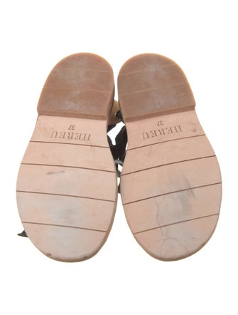 Hereu Suede Printed Gladiator Sandals