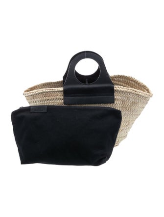 Hereu Straw Top Handle Bag
