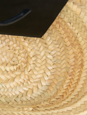 Hereu Straw Top Handle Bag