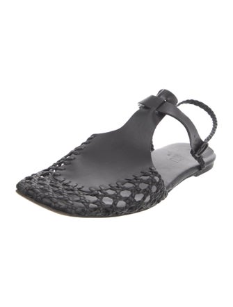 Hereu Leather Slingback Sandals