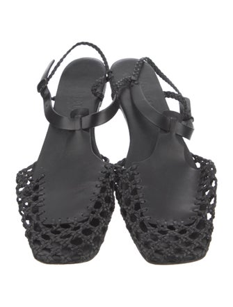 Hereu Leather Slingback Sandals