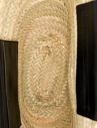 Hereu Straw Top Handle Bag