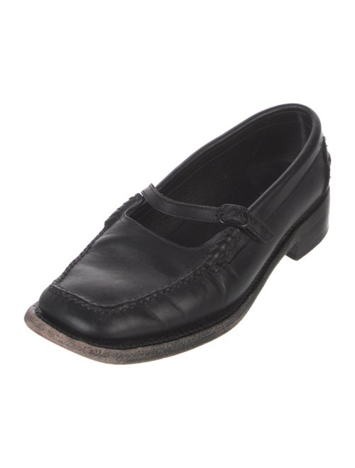 Hereu Leather Mary Jane Flats