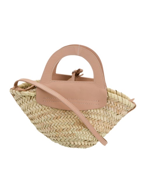 Hereu Straw Top Handle Bag
