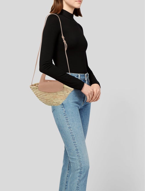 Hereu Straw Top Handle Bag