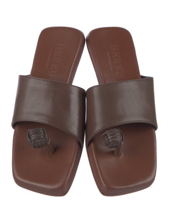 Hereu Leather Slides