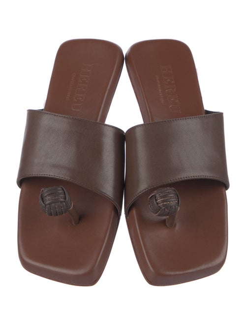 Hereu Leather Slides