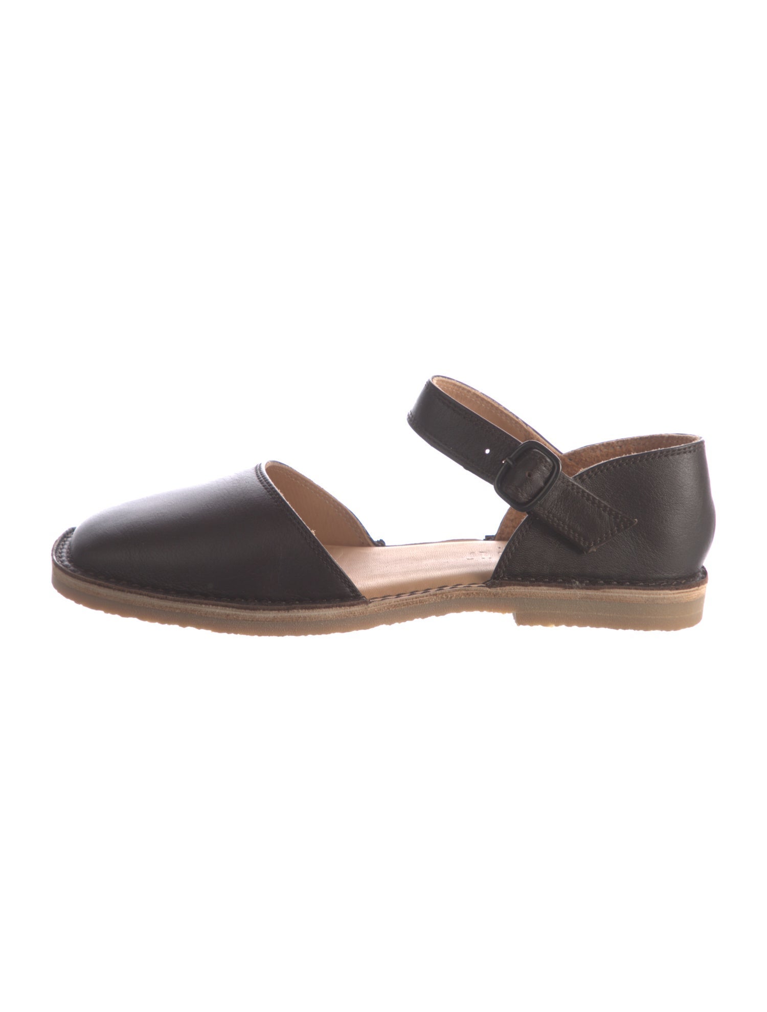 Hereu Leather D'Orsay Flats