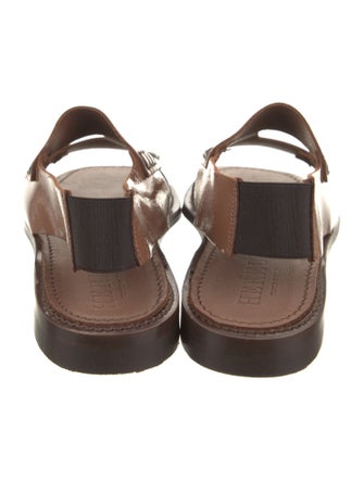 Hereu Patent Leather Slingback Flats