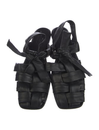 Hereu Leather Slingback Flats