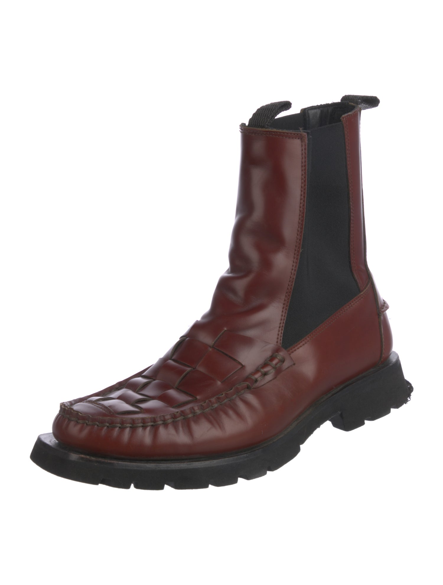 Hereu Leather Combat Boots