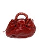 Hereu Patent Leather Top Handle Bag