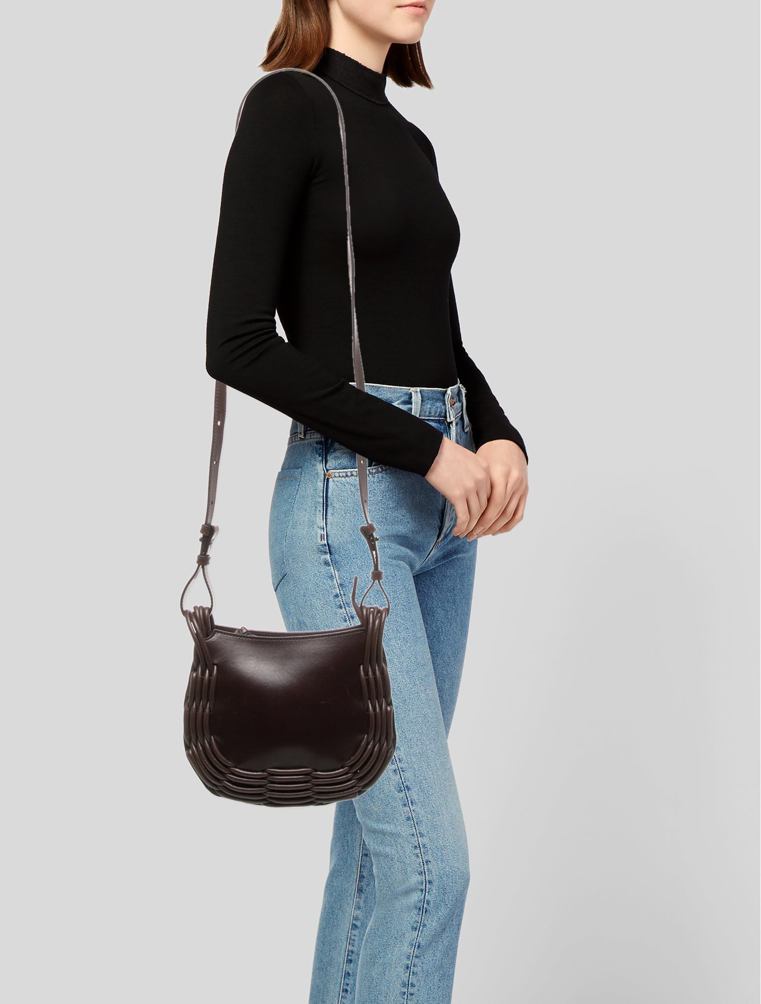 Hereu Leather Crossbody Bag