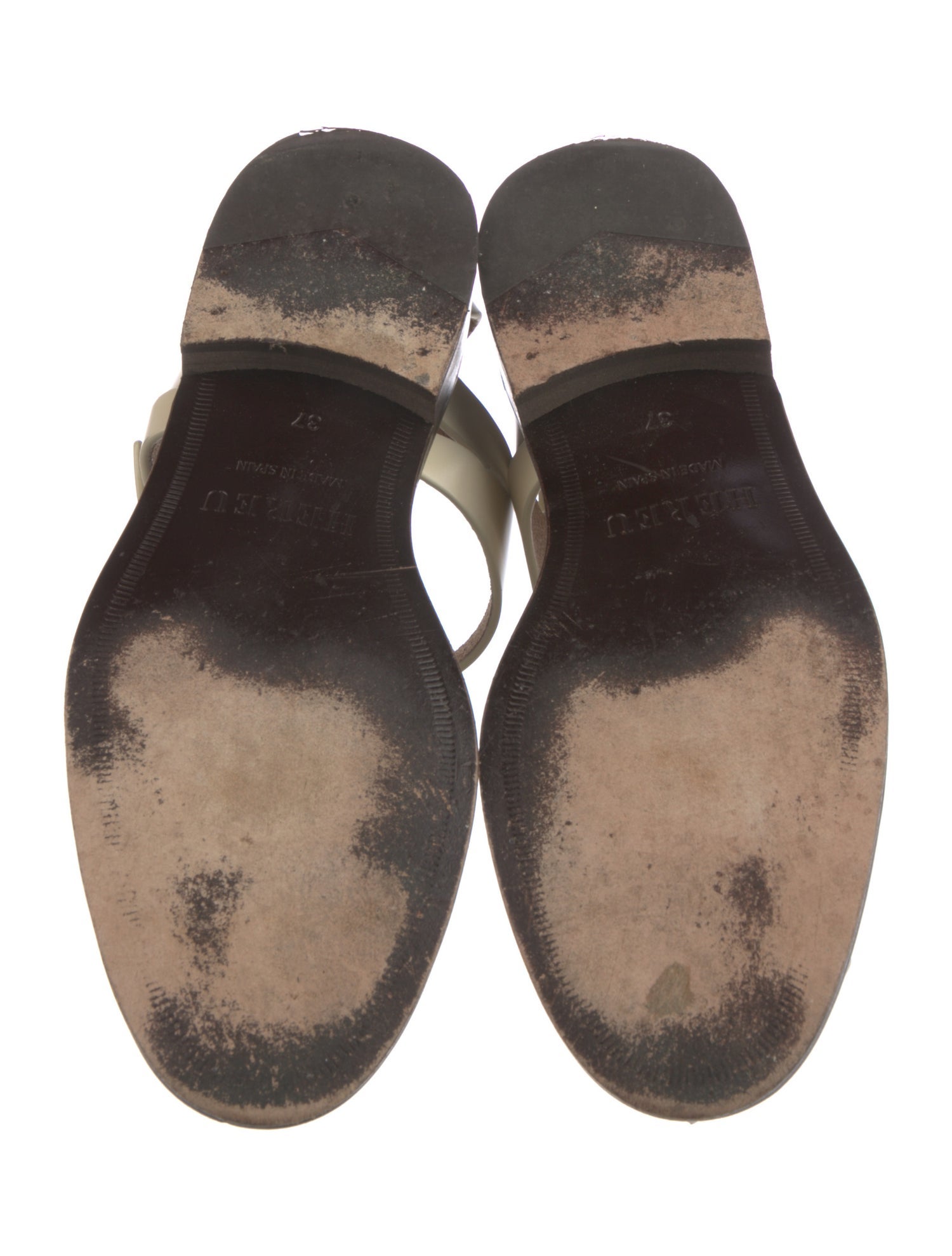 Hereu Leather Slingback Sandals