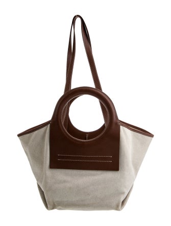 Hereu Canvas Top Handle Bag