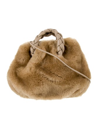 Hereu Faux Fur Top Handle Bag