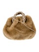Hereu Faux Fur Top Handle Bag
