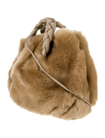 Hereu Faux Fur Top Handle Bag