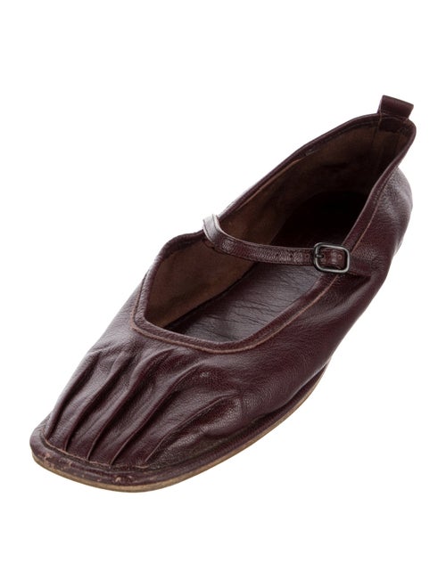 Hereu Leather Mary Jane Flats