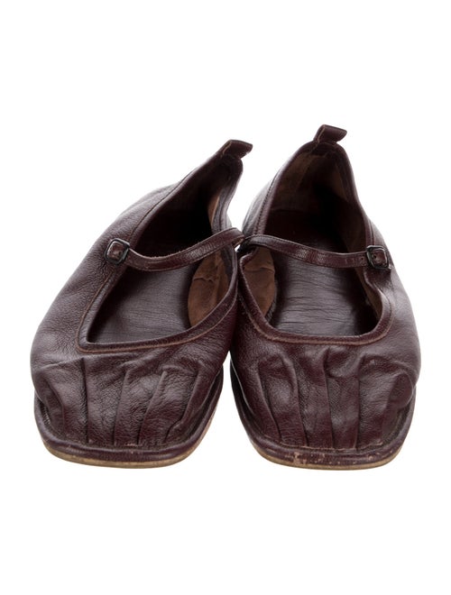 Hereu Leather Mary Jane Flats