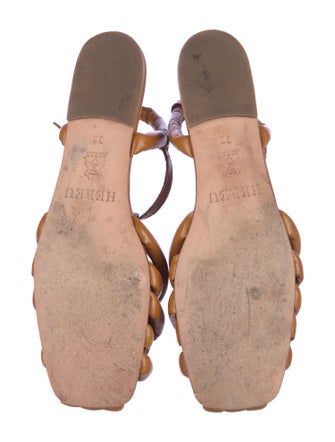 Hereu Leather Slingback Flats