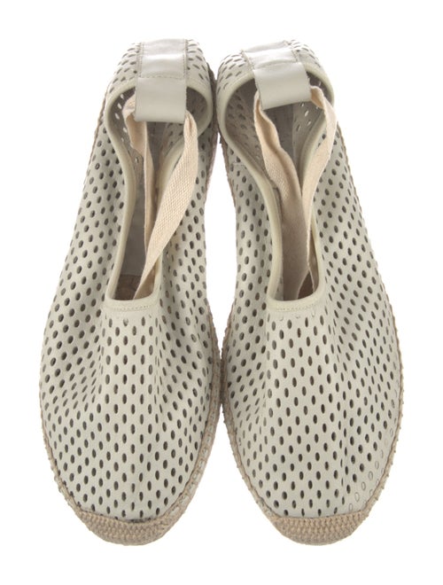 Hereu Leather Cutout Accent Espadrilles