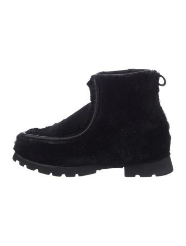 Hereu Boots Shearling Lace-Up 10