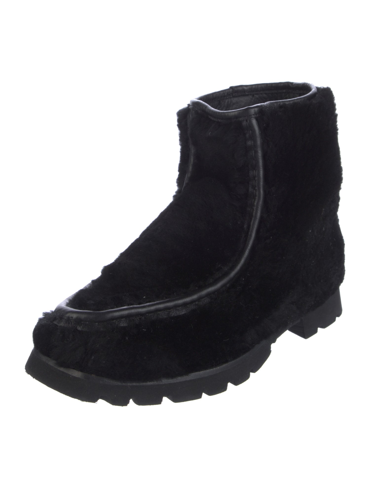 Hereu Shearling Lace-Up Boots