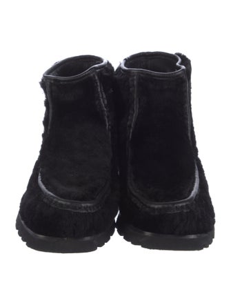 Hereu Shearling Lace-Up Boots