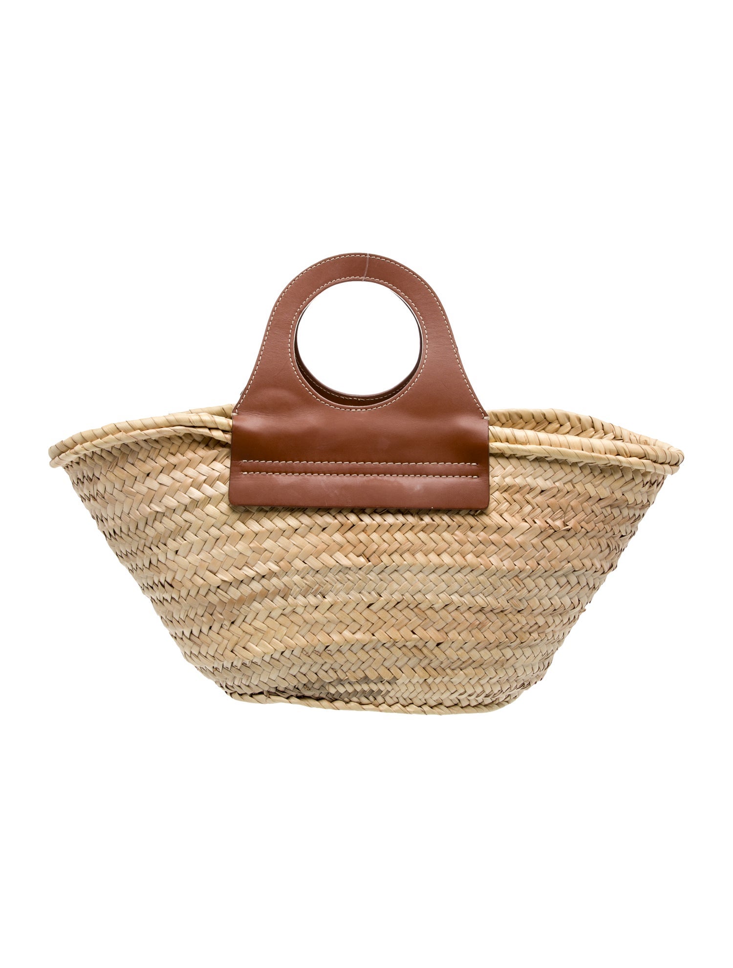 Hereu Straw Top Handle Bag