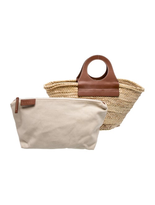 Hereu Straw Top Handle Bag