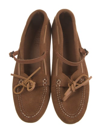 Hereu Suede Mary Jane Flats