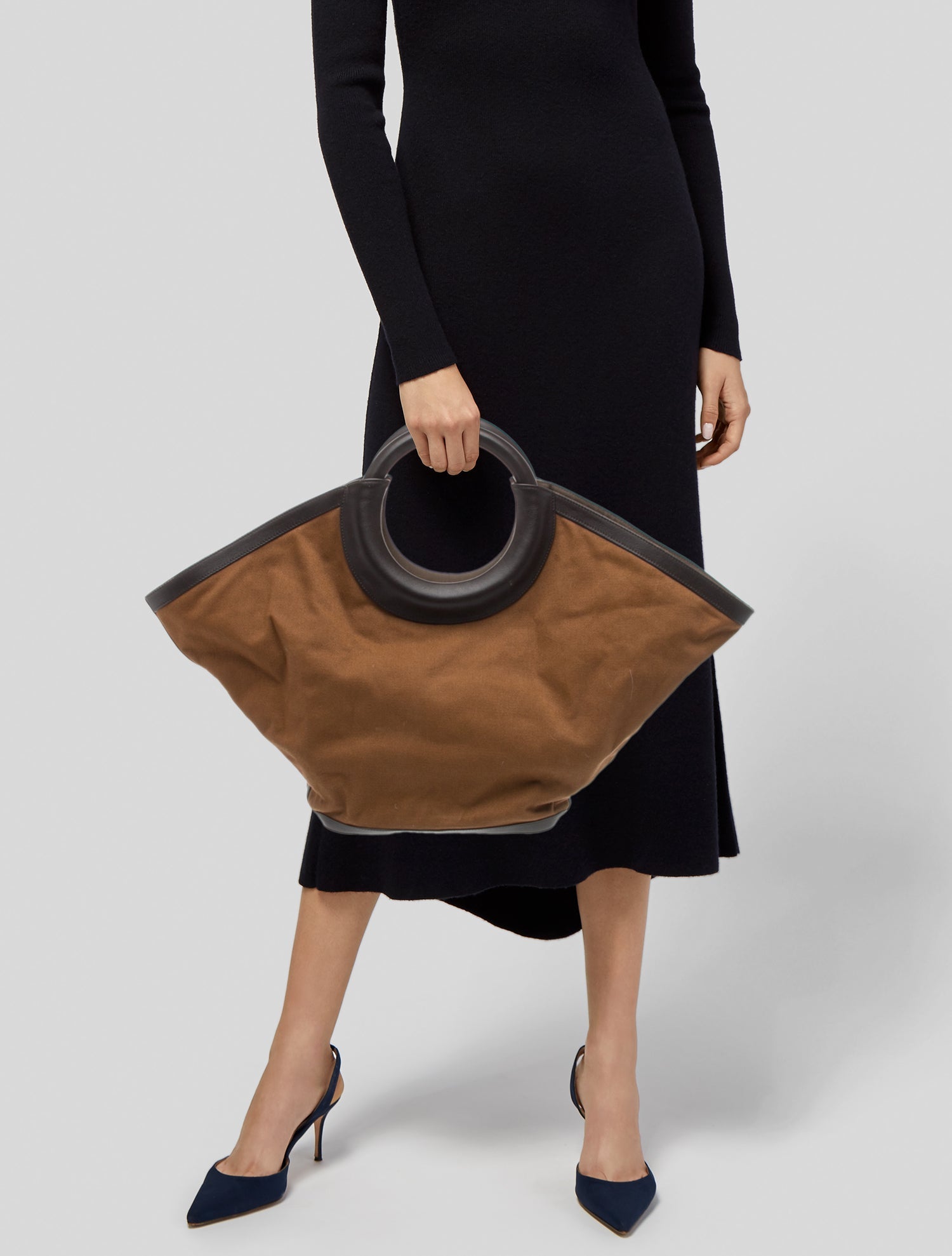 Hereu Canvas Top Handle Bag