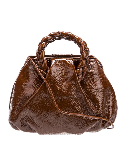 Hereu Patent Leather Shoulder Bag