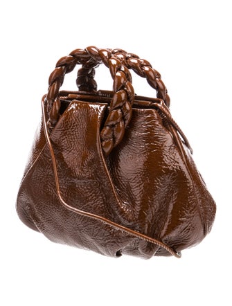 Hereu Patent Leather Shoulder Bag