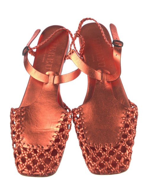Hereu Leather Slingback Flats