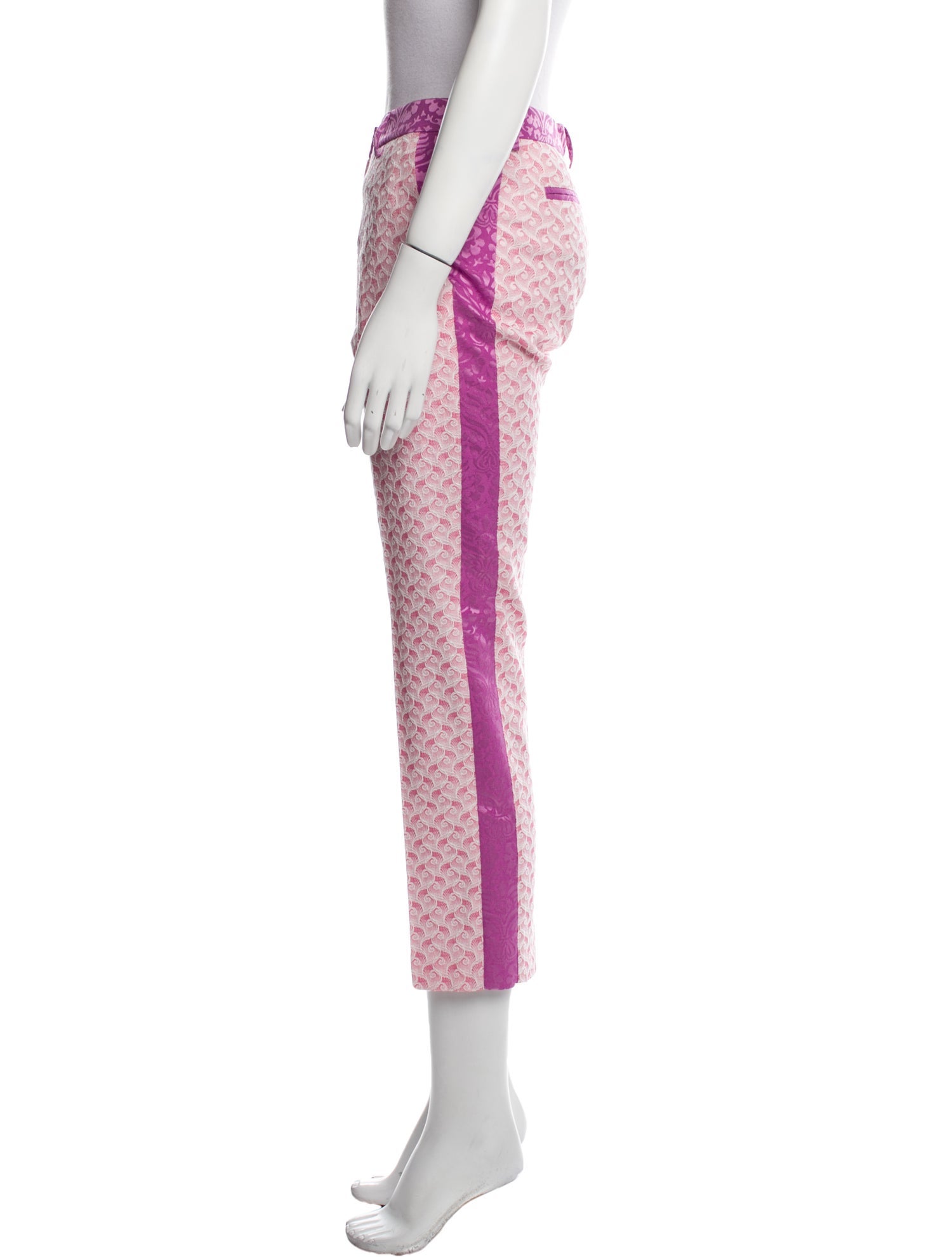 History Repeats Printed Straight Leg Pants w/ Tags