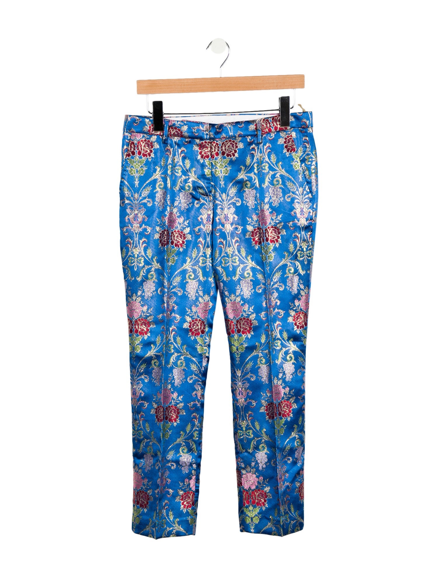 History Repeats Floral Print Straight Leg Pants