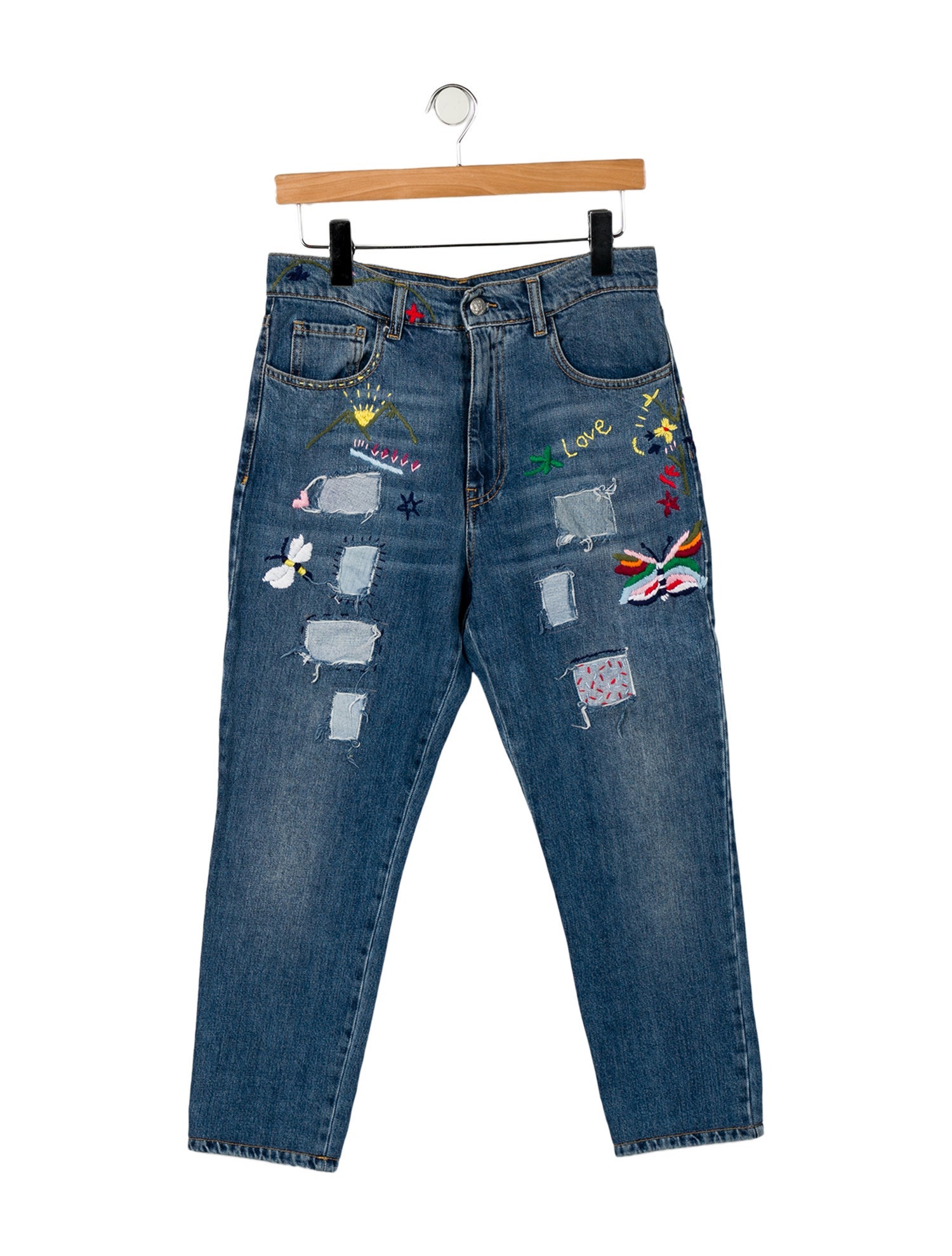 History Repeats High-Rise Straight Leg Jeans