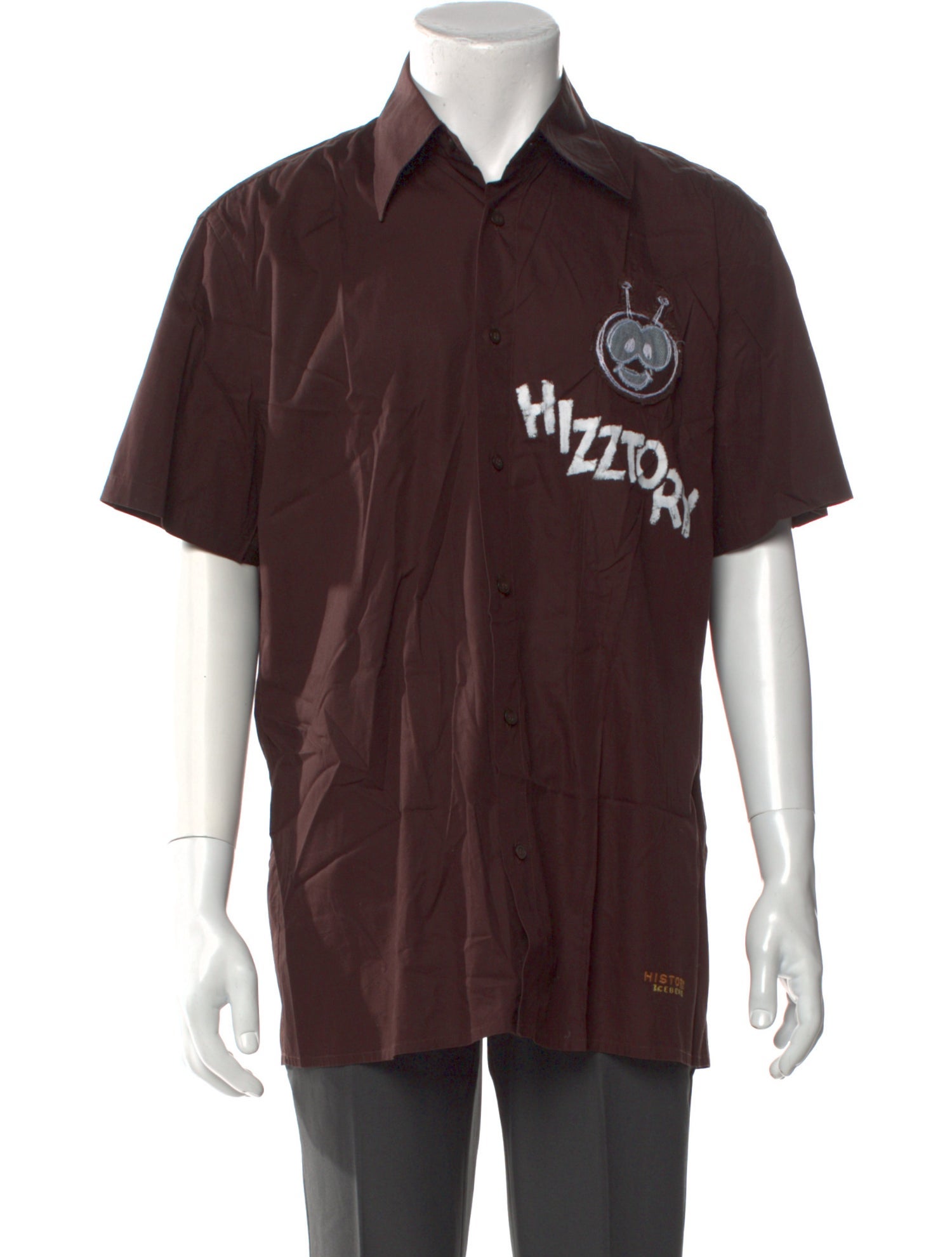 History Repeats Graphic Print Short Sleeve Shirt