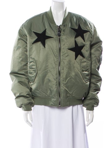 History Repeats Jackets Nylon Bomber Jacket L