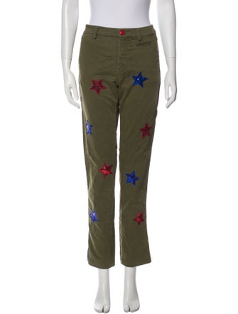 History Repeats Floral Print Straight Leg Pants