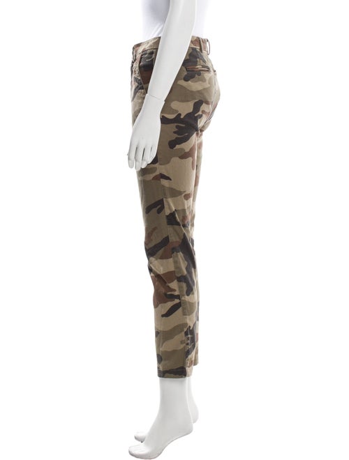 History Repeats Camouflage Print Straight Leg Pants
